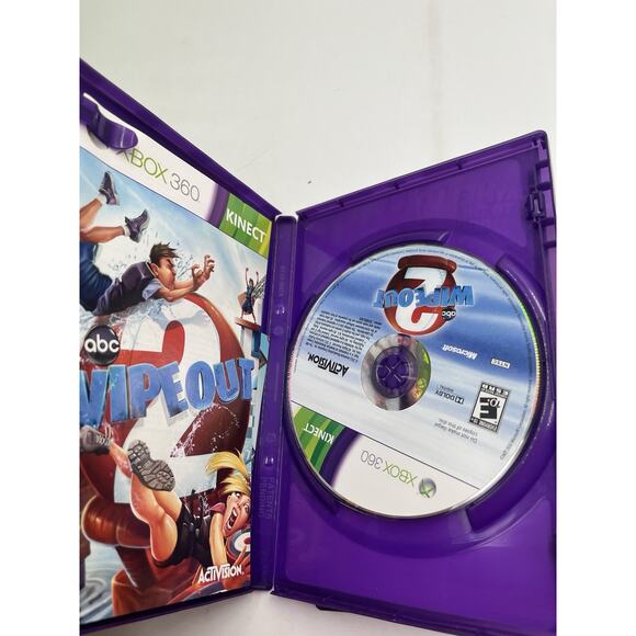 3X Xbox 360 Video Game Kinect Wipeout, Kinect Adventures, Zumba - Picture 8 of 16